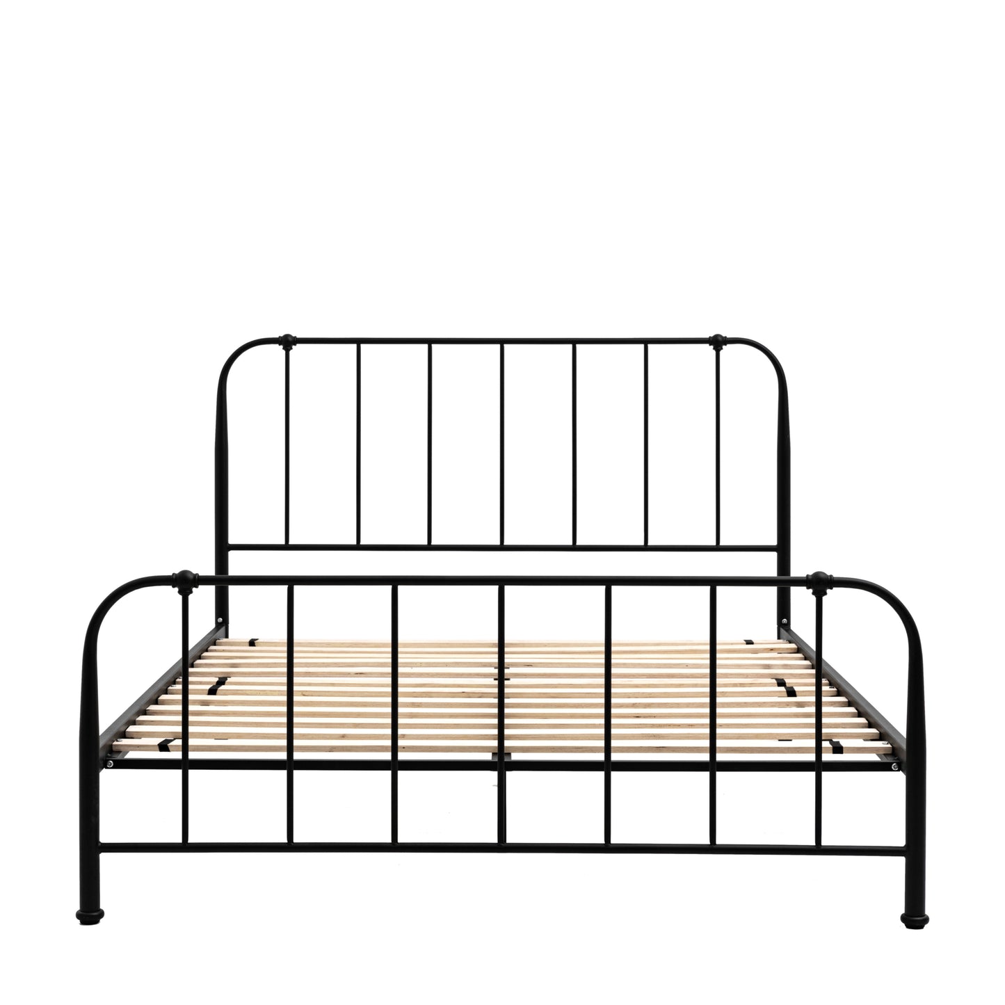 Rowan Metal King Size Bedstead | Black