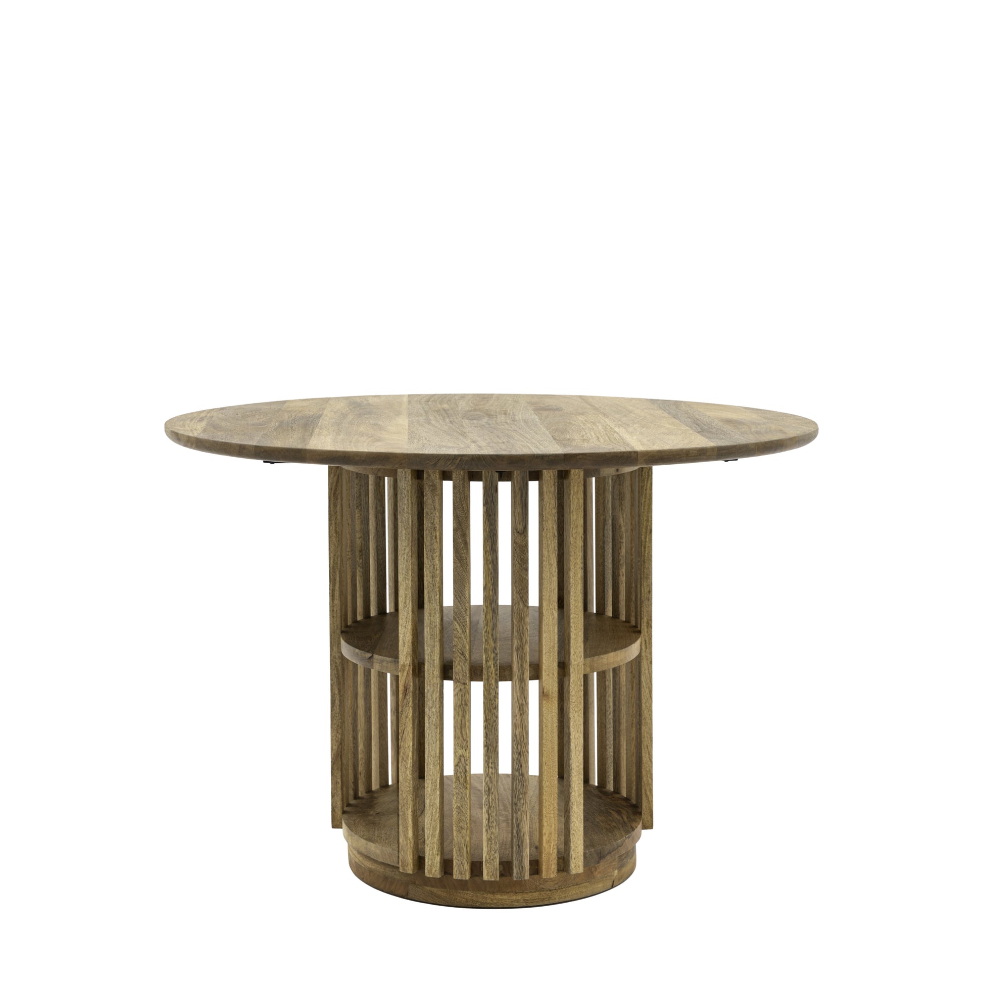 Alma Slatted Dining Table 