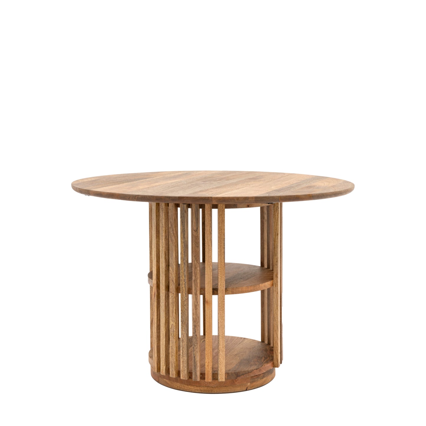 Alma Slatted Dining Table 