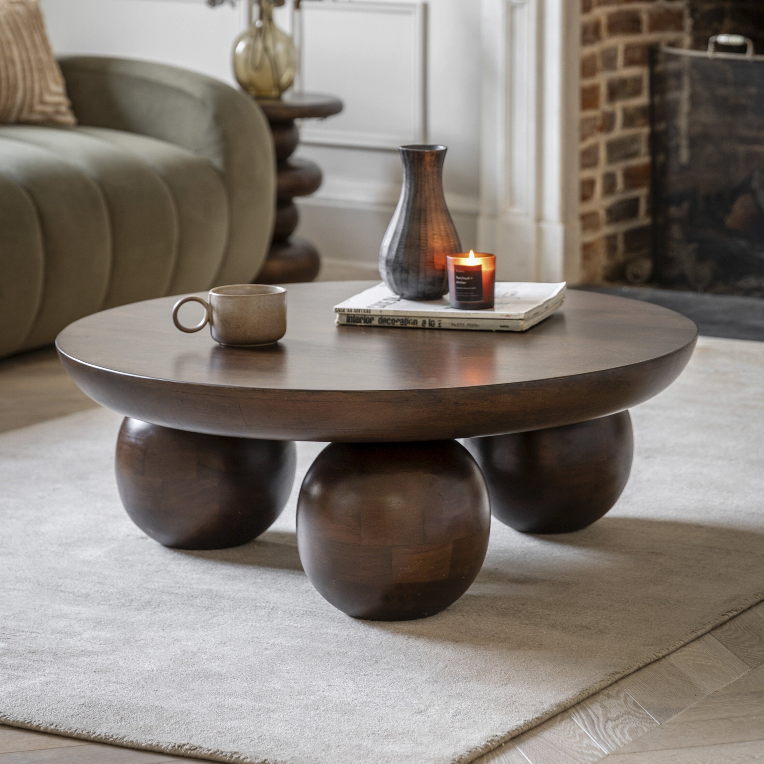 Round Coffee newest Table