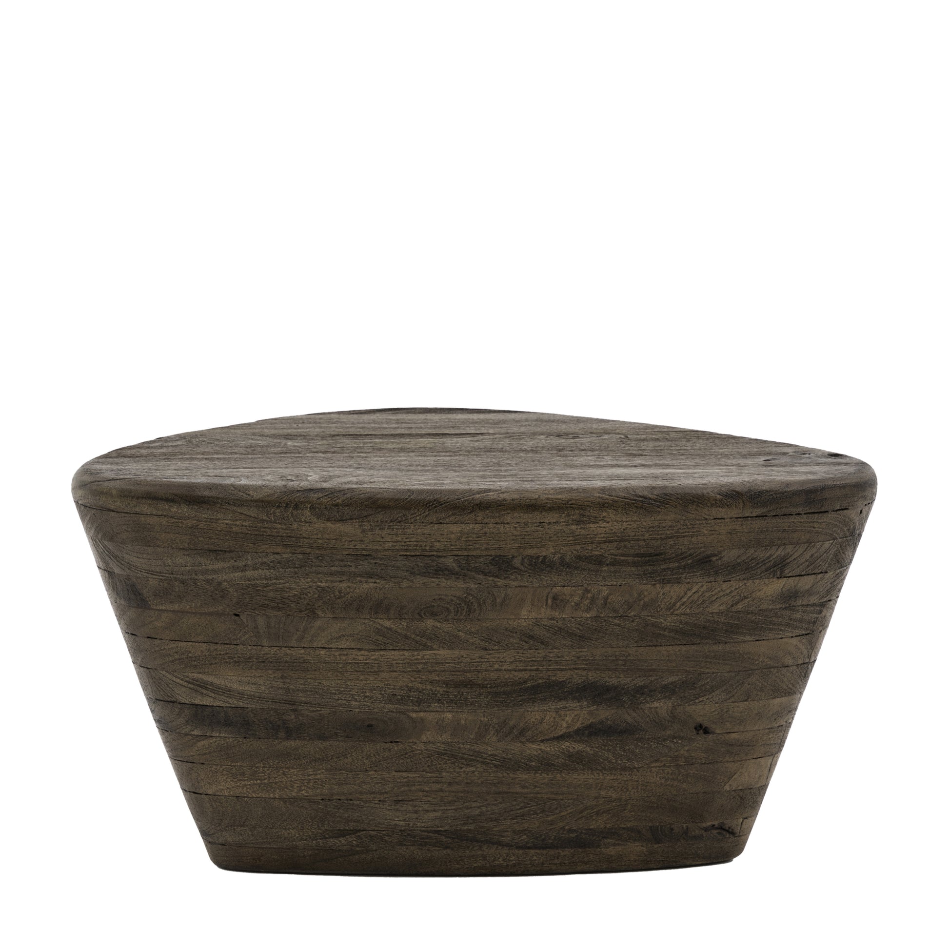 Puck Mango Wood Side Table  