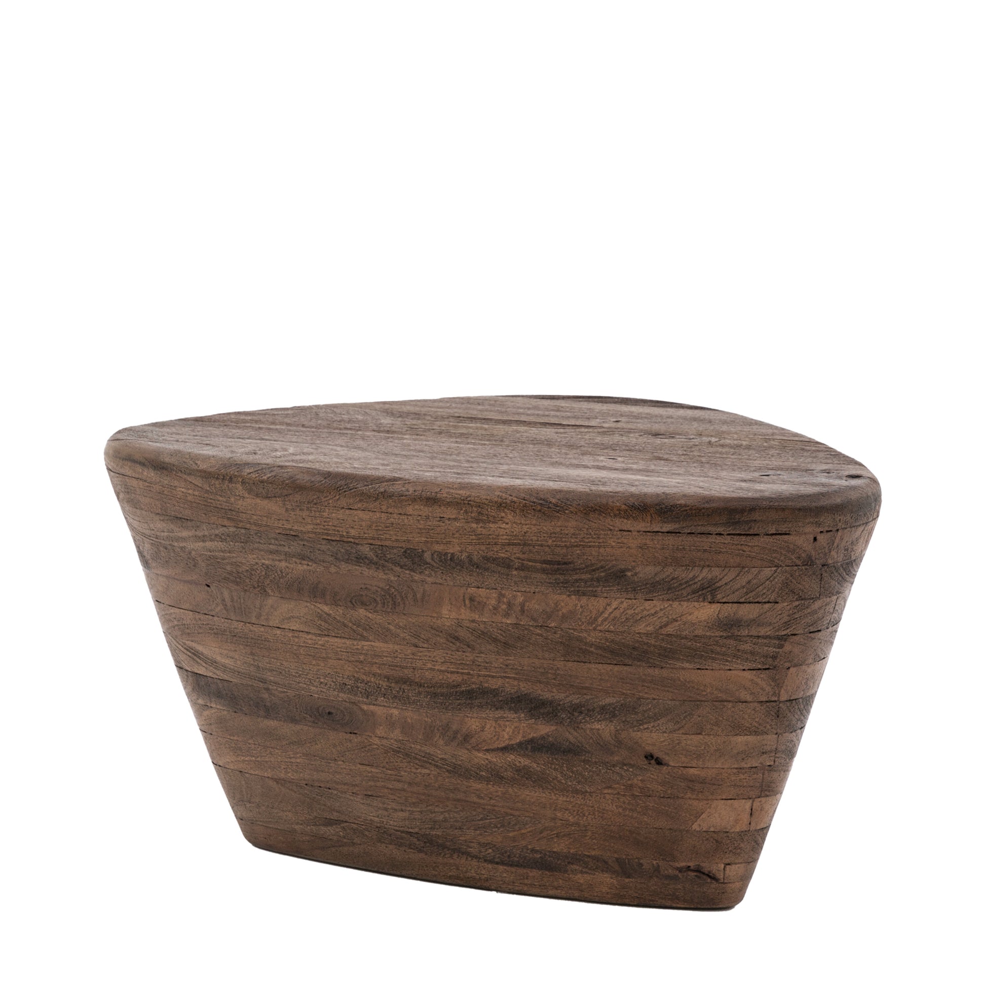 Puck Mango Wood Side Table  