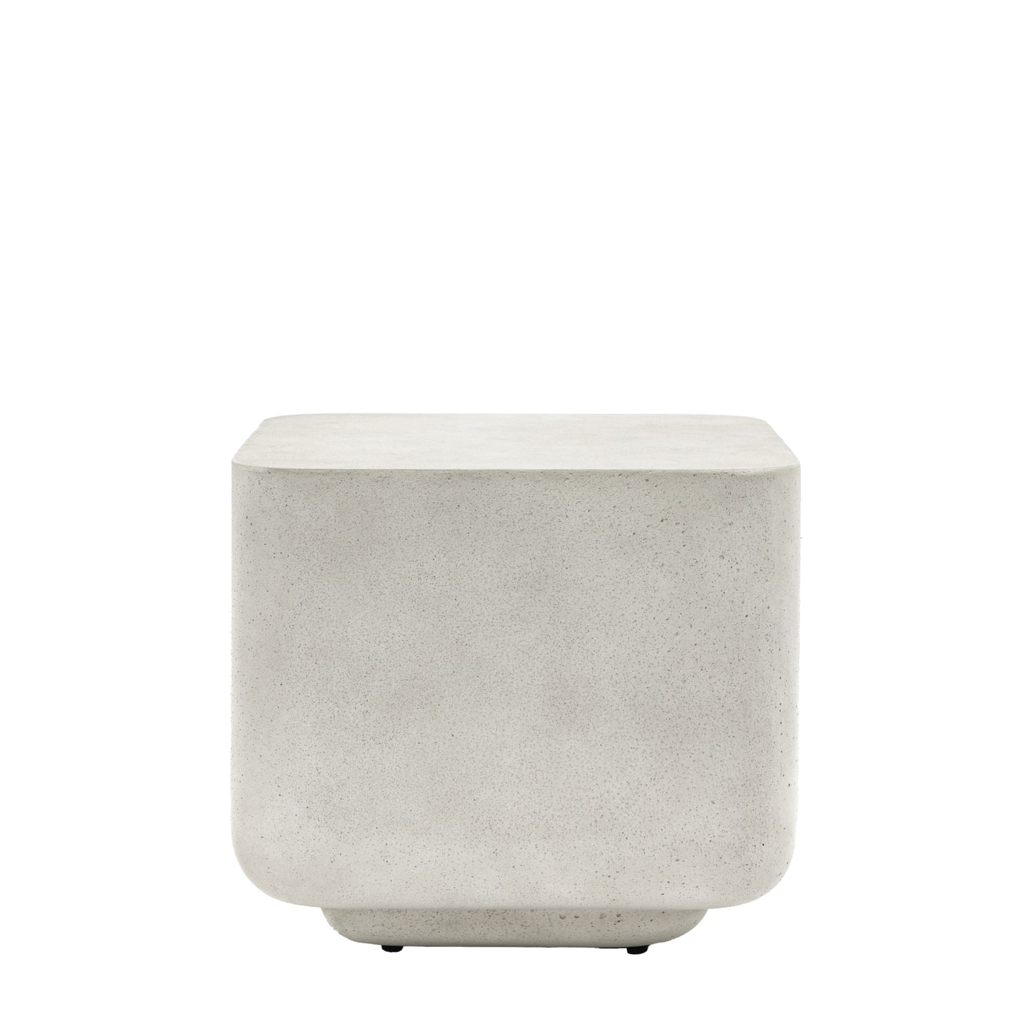 Concrete Effect Side Table 