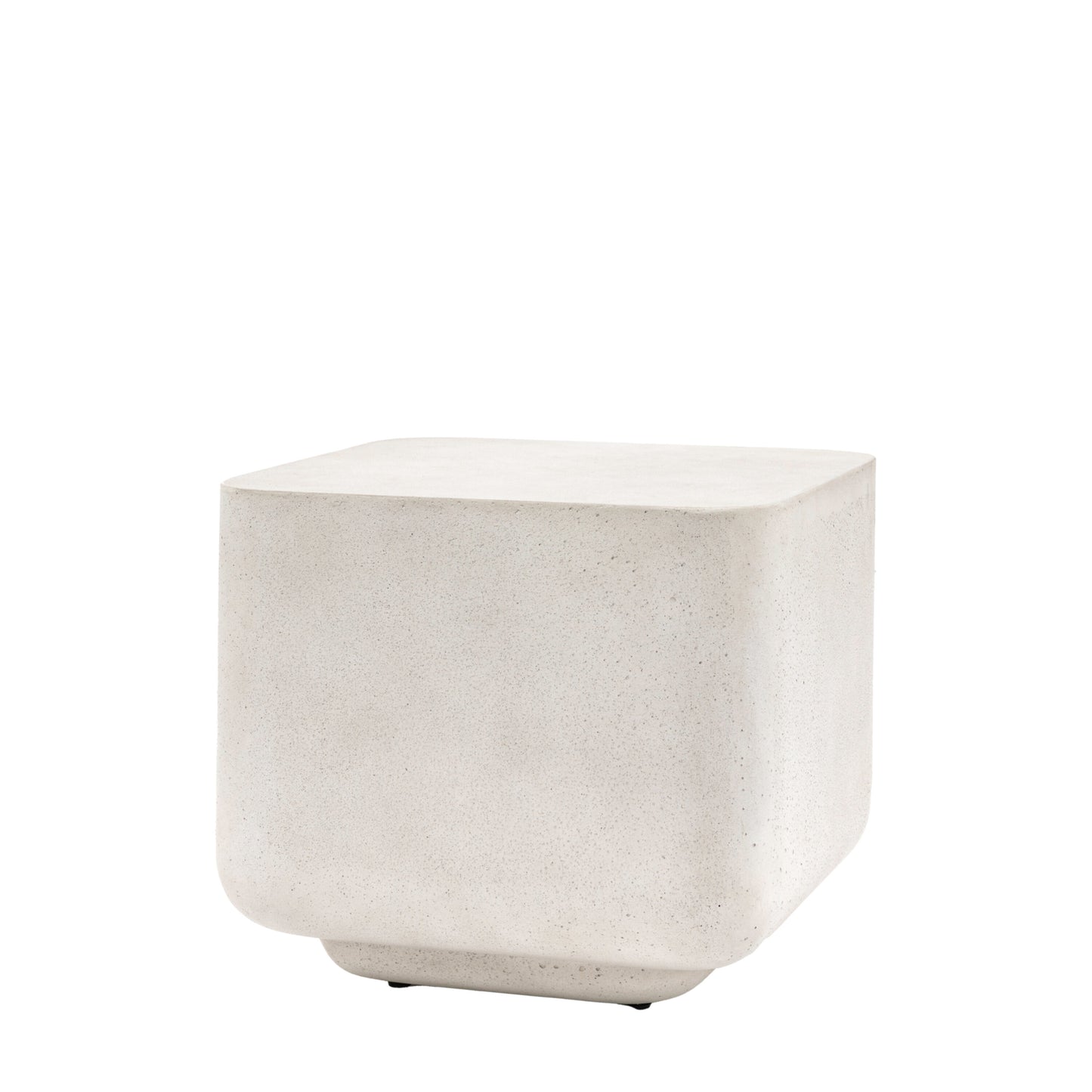 Concrete Effect Side Table 