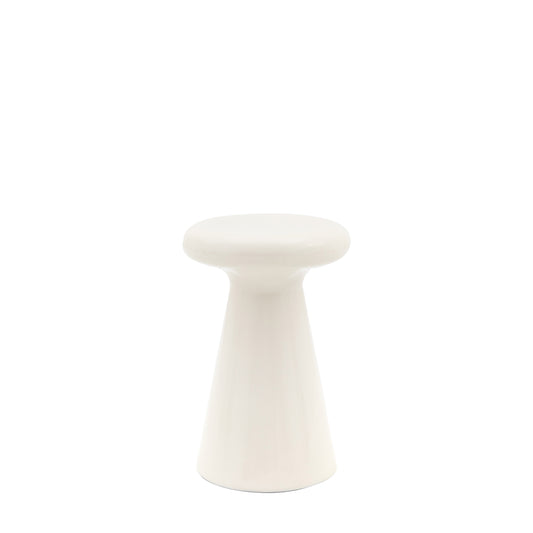 Stone Effect Side Table | Cream 