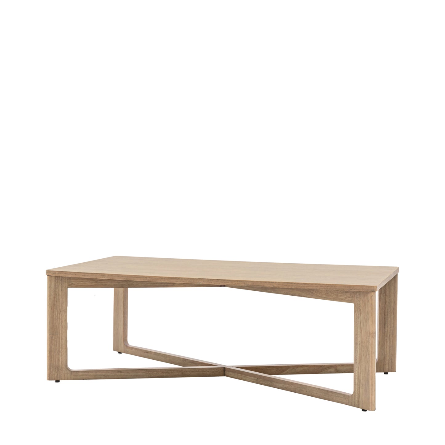 Retro Panelled Style Coffee Table 