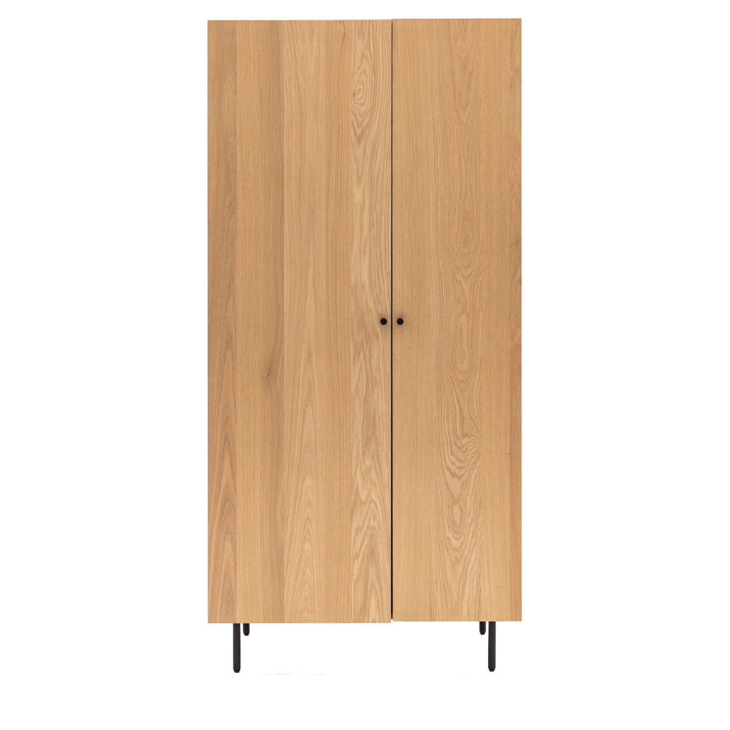 Colton Oak 2 Door Wardrobe | Natural 