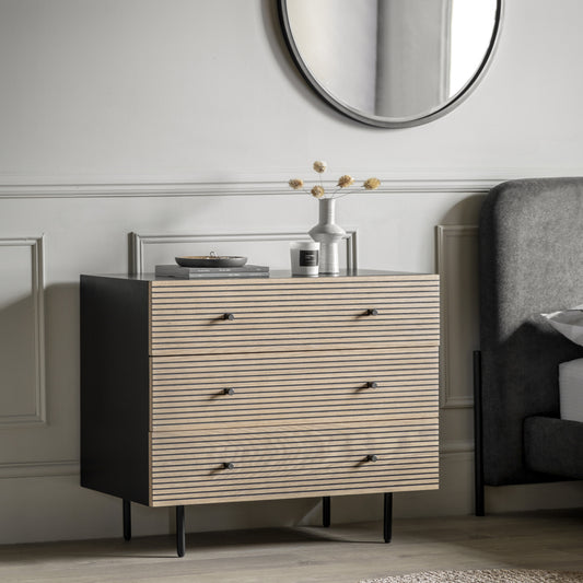 Contemporary 3 Drawer Chest
