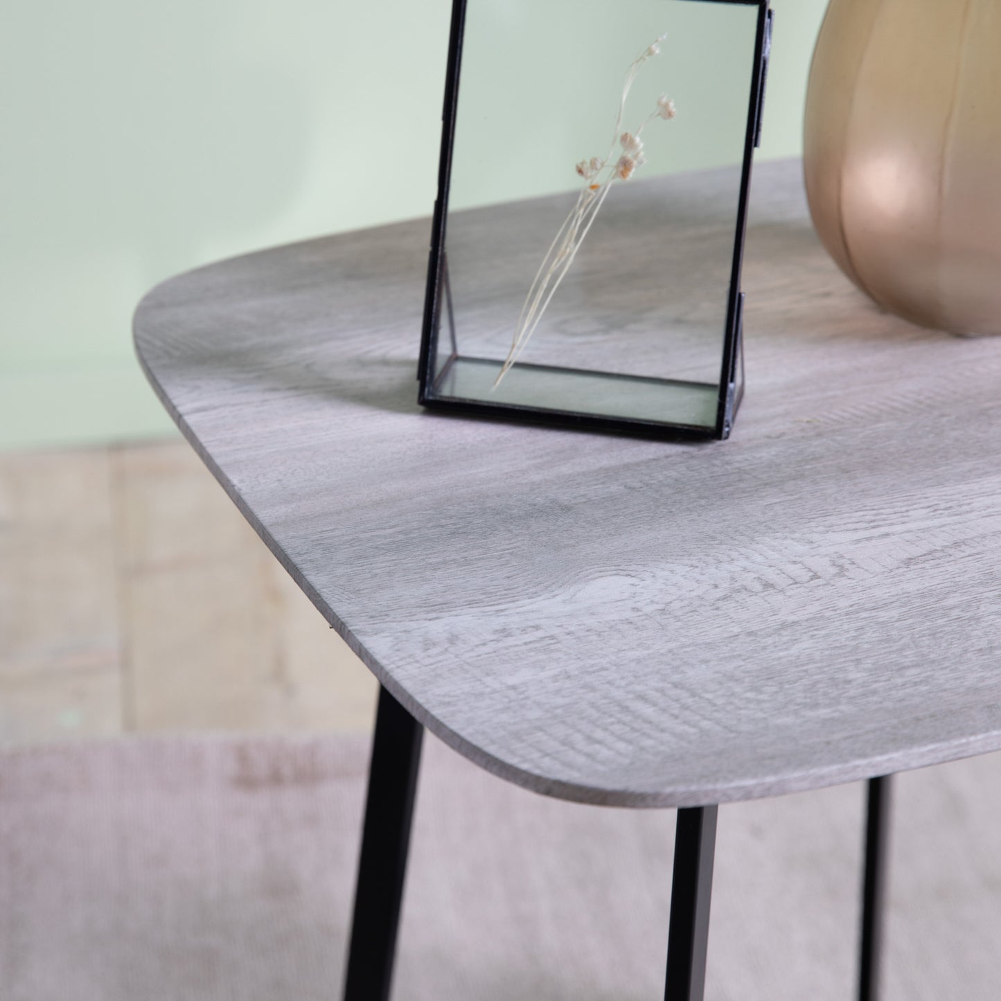 Mid-century Side Table | Oak Effect 