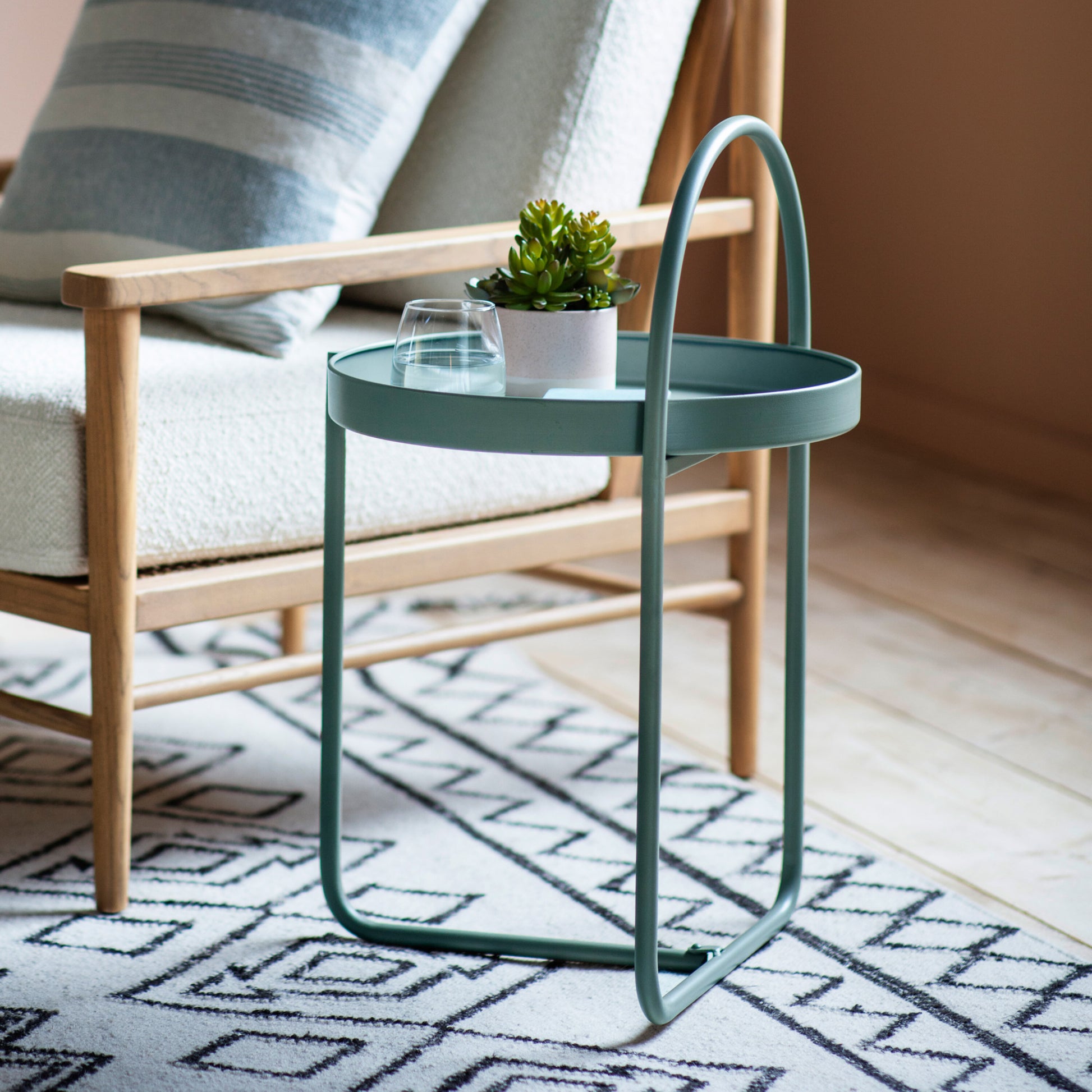 Melbury Side Table | Teal