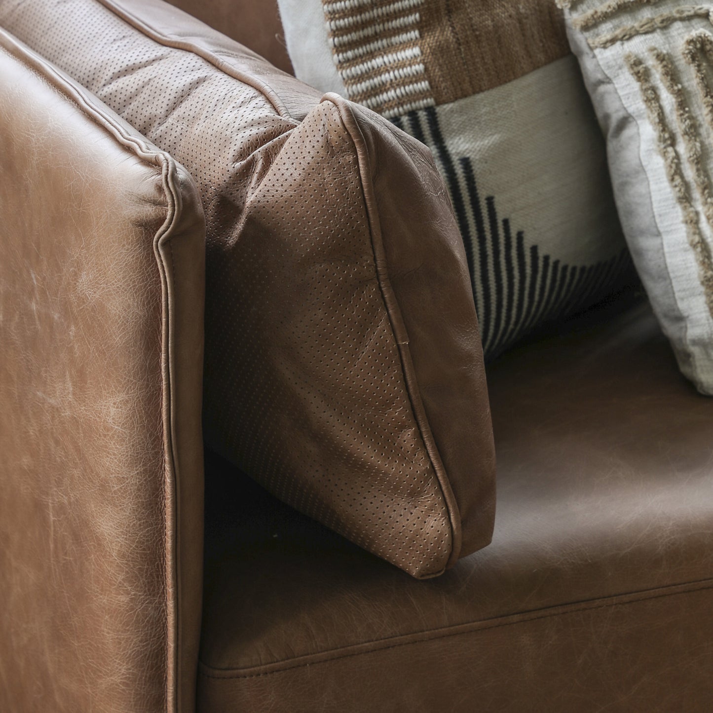 Wigmore Sofa | Brown Leather