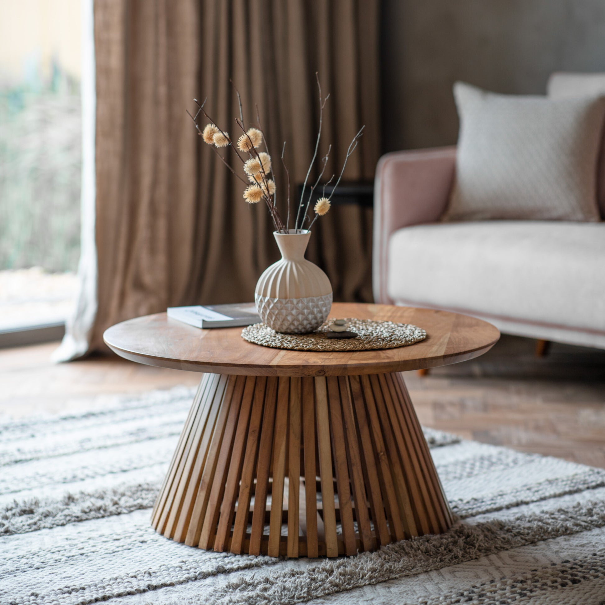 Esher Slatted Coffee Table 