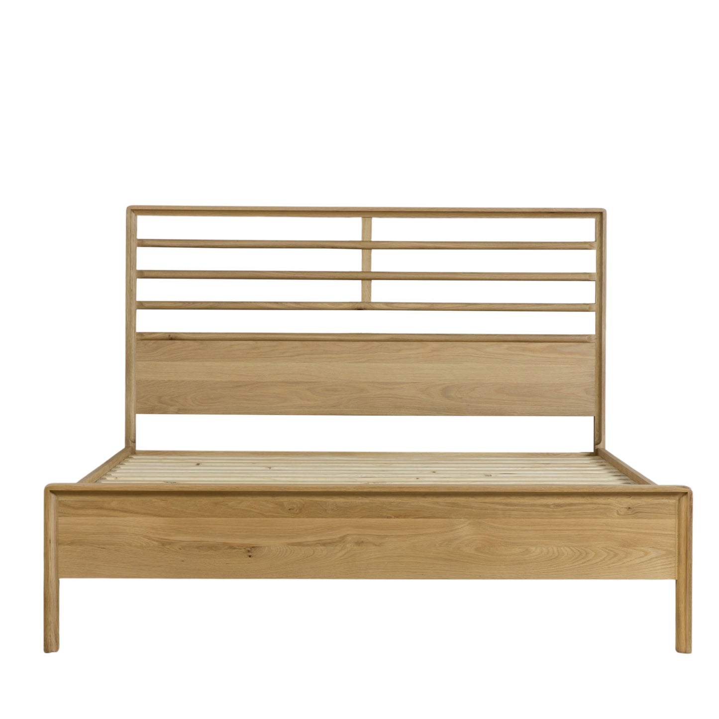 Colton Oak King Size Wooden Bed Frame | Natural