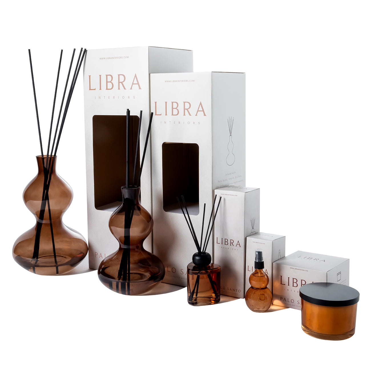 Reed Diffuser Palo Santo, Amyris, Clove, Vetiver 1000ML - Rydan Interiors