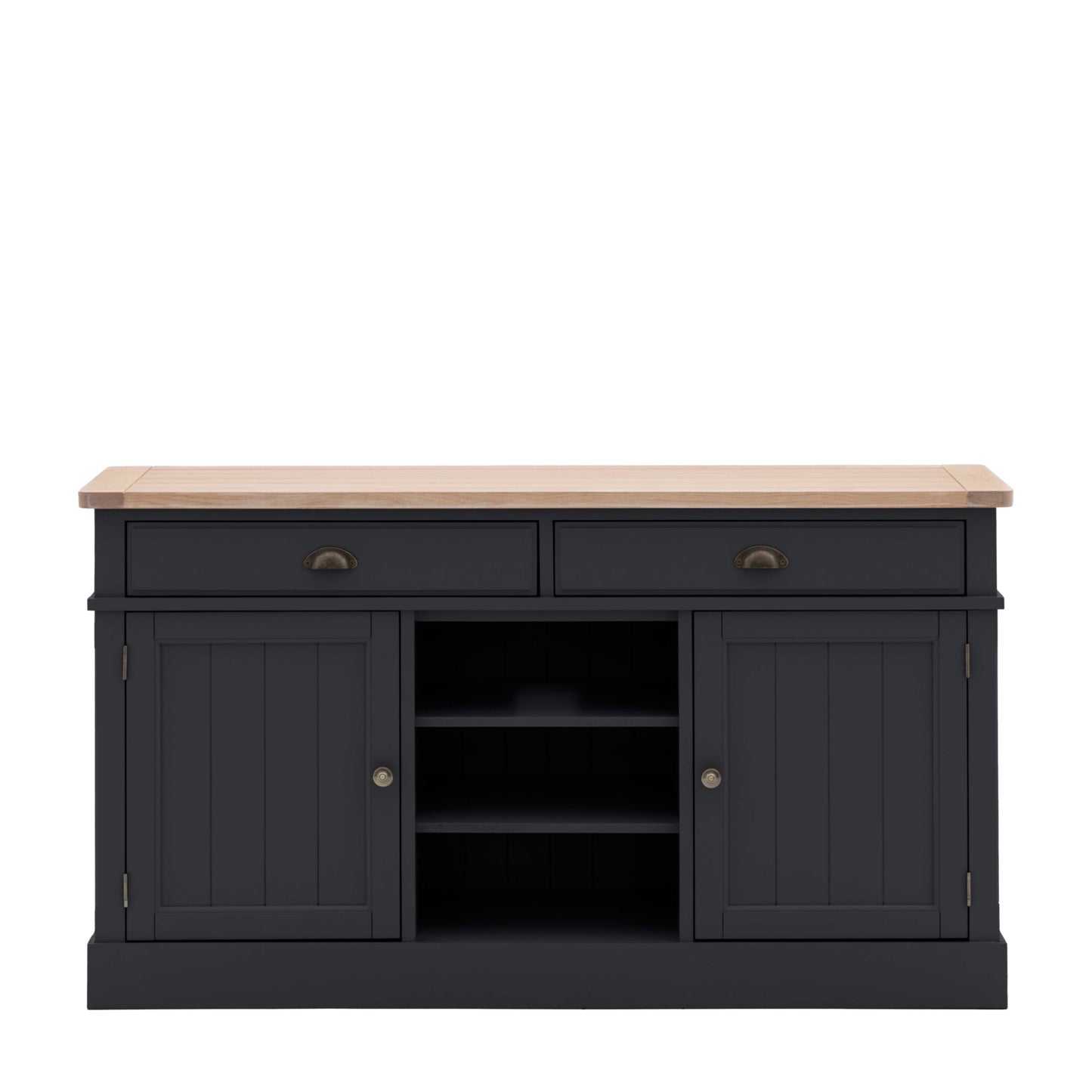 Asher 2 Door/2 Drawer Sideboard | Meteor