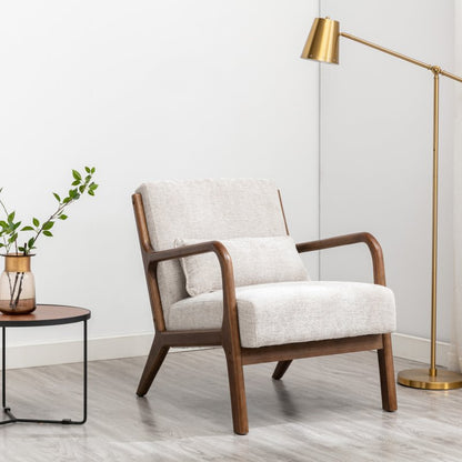 Inca Walnut Frame Chair | Natural - Rydan Interiors
