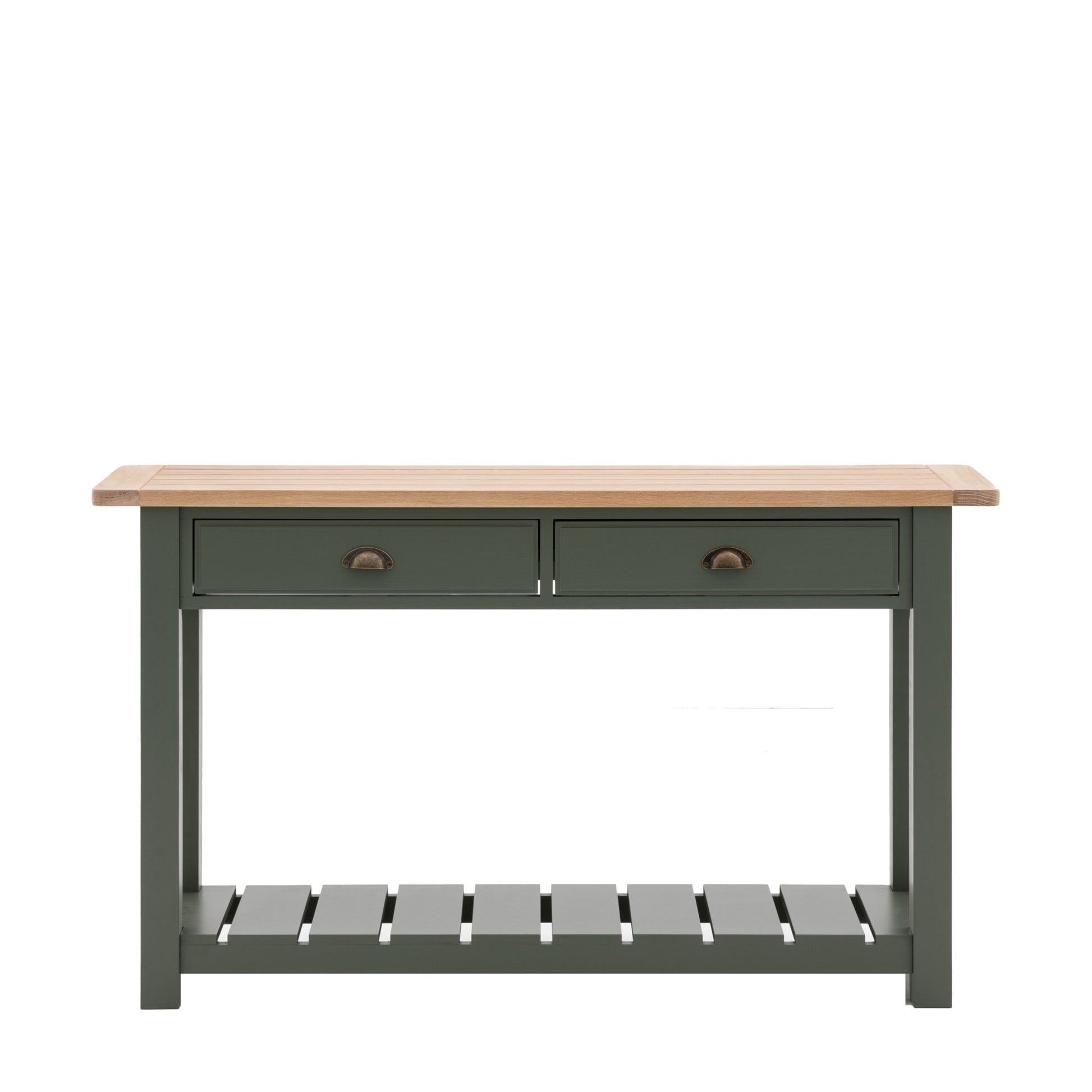 Asher 2 Drawer Console | Moss 