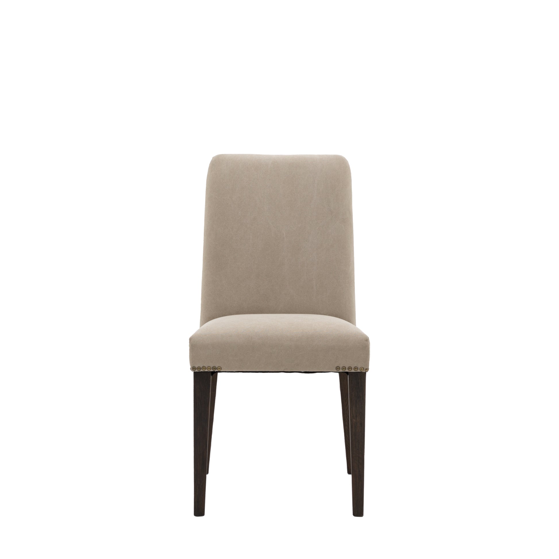 Mindi Walnut Chair | Cement Linen (2 Pack)