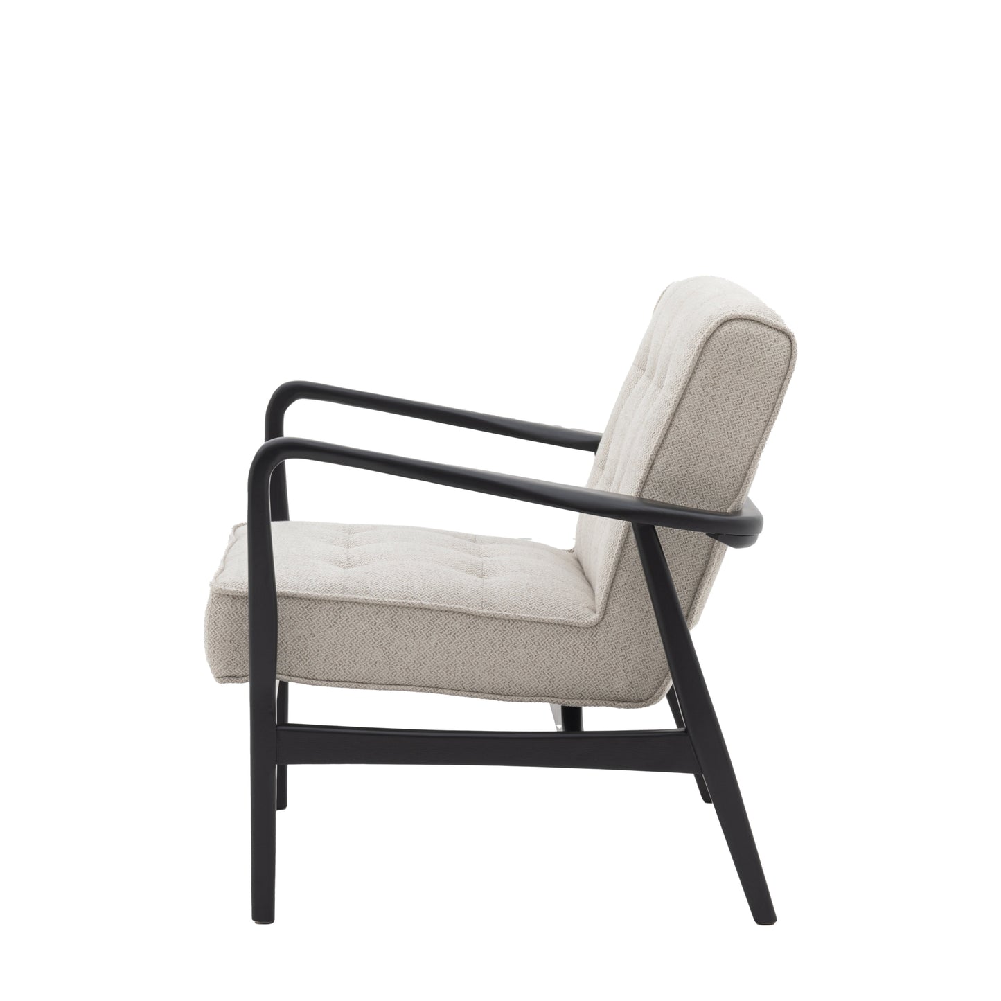 Lucas Oak Frame Armchair | Natural Weave