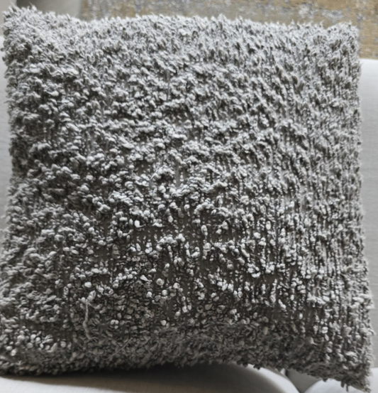 Lagom Grey Boucle Cushion - Rydan Interiors