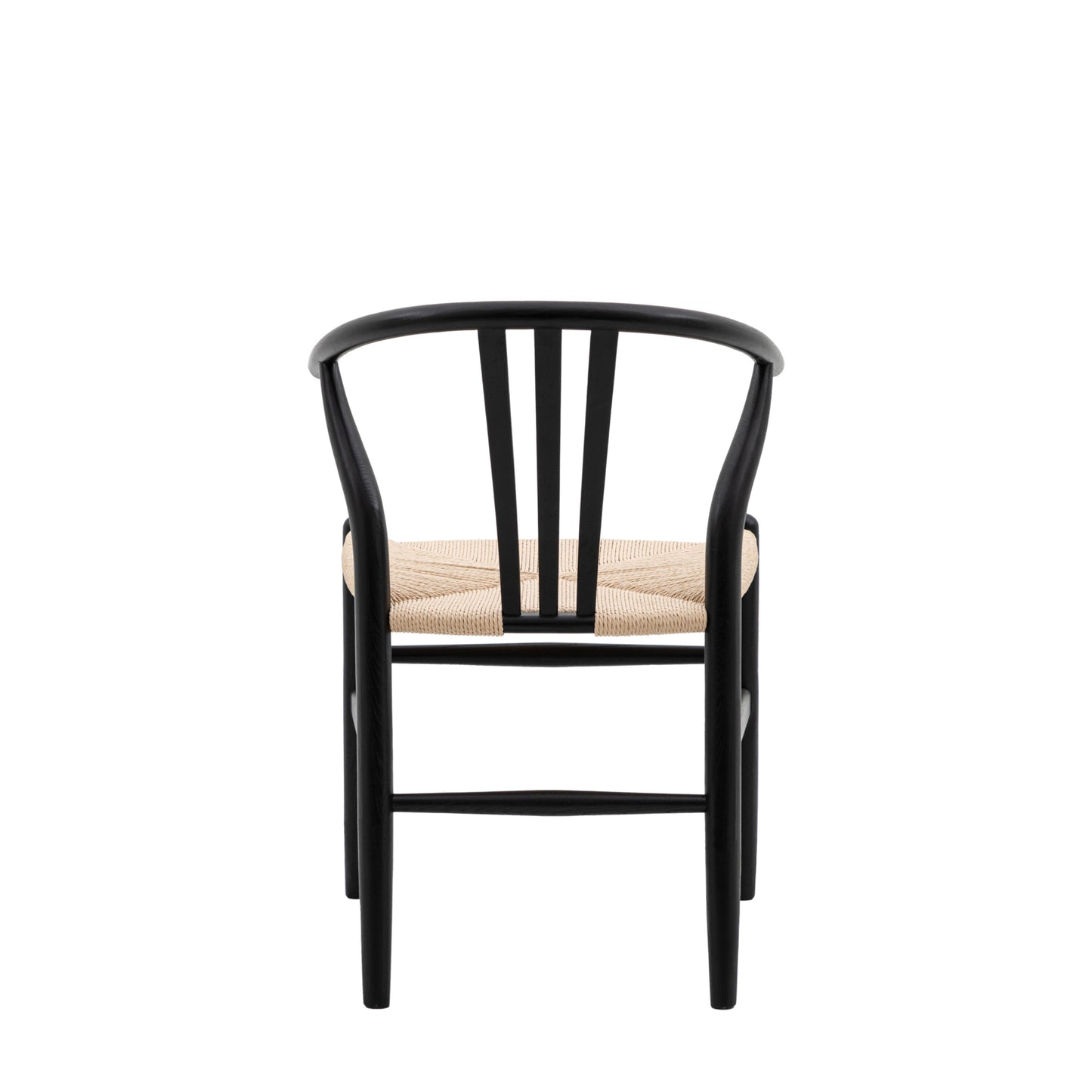 Wishbone Dining Chair | Black (2 Pack)