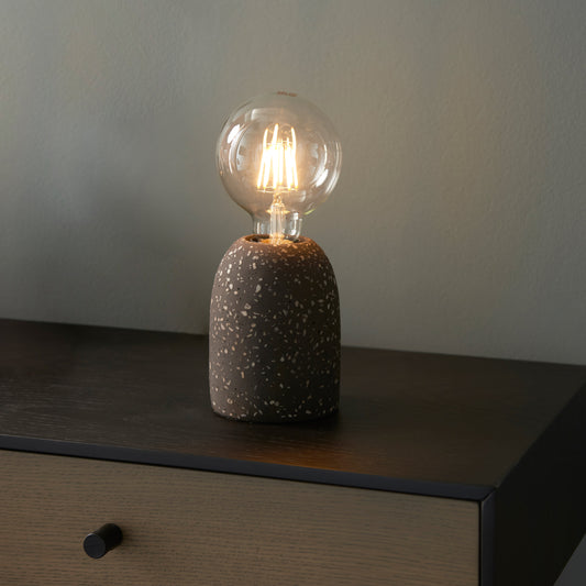 Terrazzo Table Lamp | Black