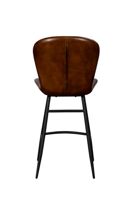 Saddler Bar Stool Pack Of Two | Buff Umber - Rydan Interiors