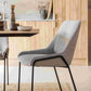 Anna Dining Chair Pack Of Two | Grey Boucle