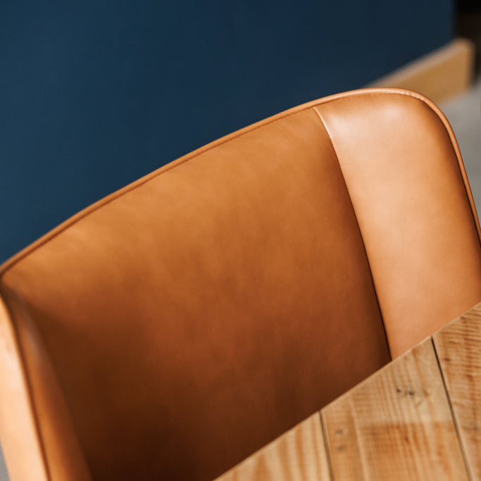 Jack Dining Chair Pair | Cognac