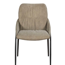 Jackson Dining Chair Pack Of Two | Taupe - Rydan Interiors