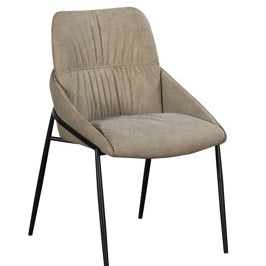 Jackson Dining Chair Pack Of Two | Taupe - Rydan Interiors