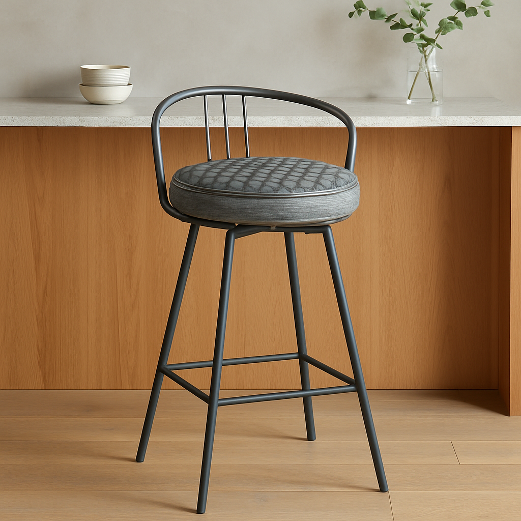 Mason Bar Stool 2 Pack Grey | In Stock For Delivery | Only 2 Available | Save 50% - Rydan Interiors
