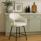 Jasmine Counter Chair Pair | White - Rydan Interiors