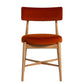 Flora Dining Chair Pair | Orange