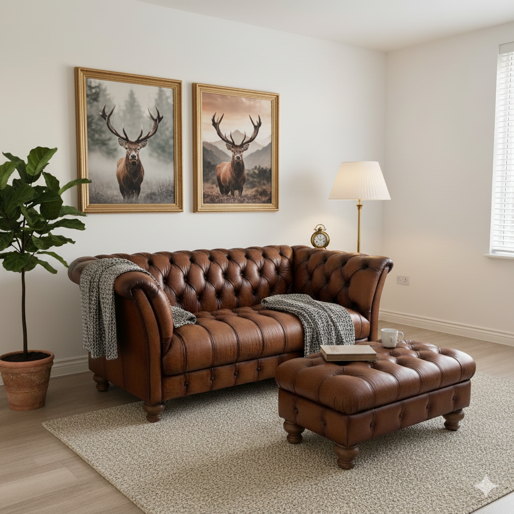 Livingston | Hand Rubbed Leather - Rydan Interiors