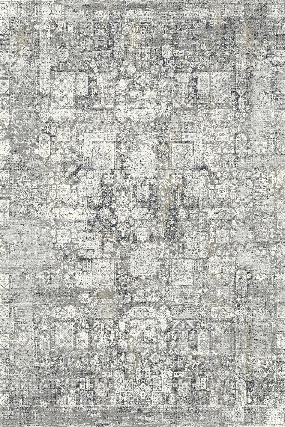 Toros Grace Luxury Rug | Frost Grey