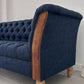 Harris Tweed Blue Herringbone 2 Seater Oban Sofa - Rydan Interiors