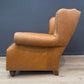 Leather Oskar Wingback Armchair | Ex Display - Rydan Interiors