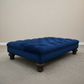 Ernie | Deep Buttoned Velvet Footstool - Rydan Interiors