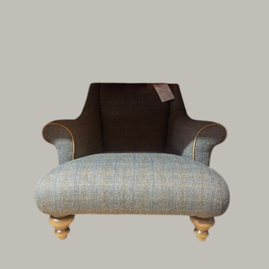 Ex display Cameron Harris Tweed armchair