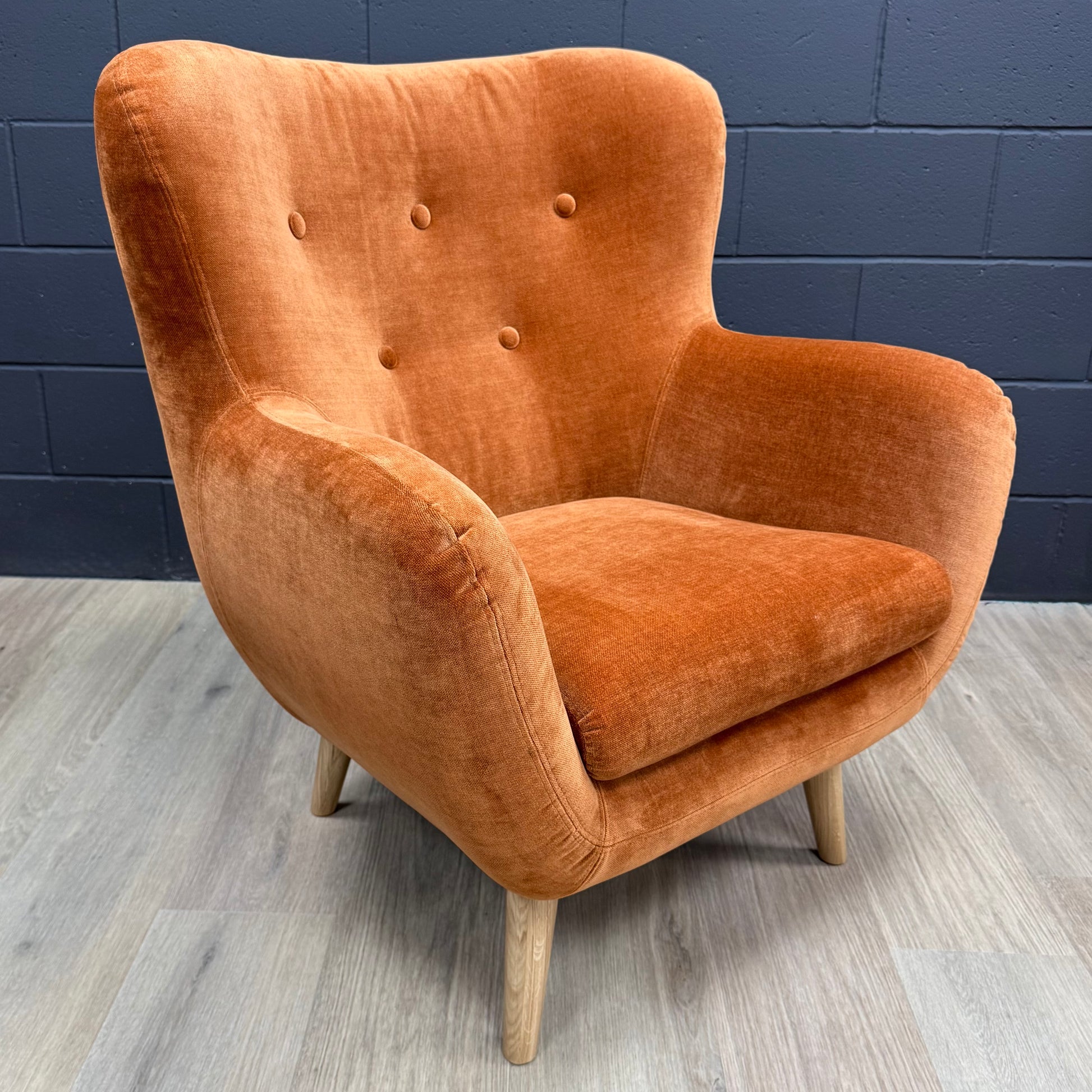 Lottie High Back Armchair - Rydan Interiors