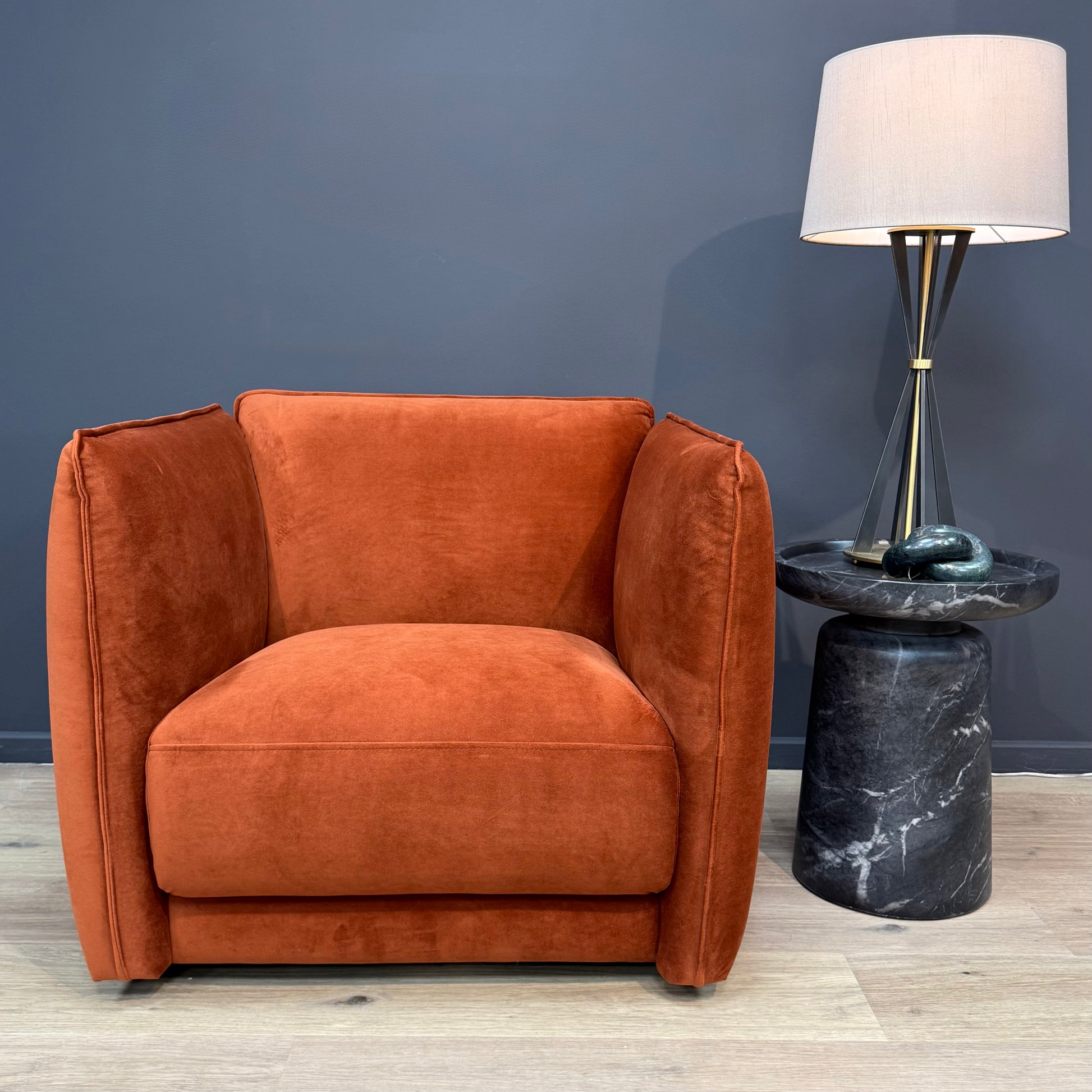Bohan Swivel Armchair - Rydan Interiors