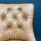 Eddy Dining Chair | Green Mix Harris Tweed and Heritage Joist 1650 Leather - Rydan Interiors