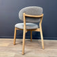 Leo Dining Chair Pack Of Two | Grey - Rydan Interiors