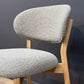 Leo Dining Chair Pack Of Two | Grey - Rydan Interiors