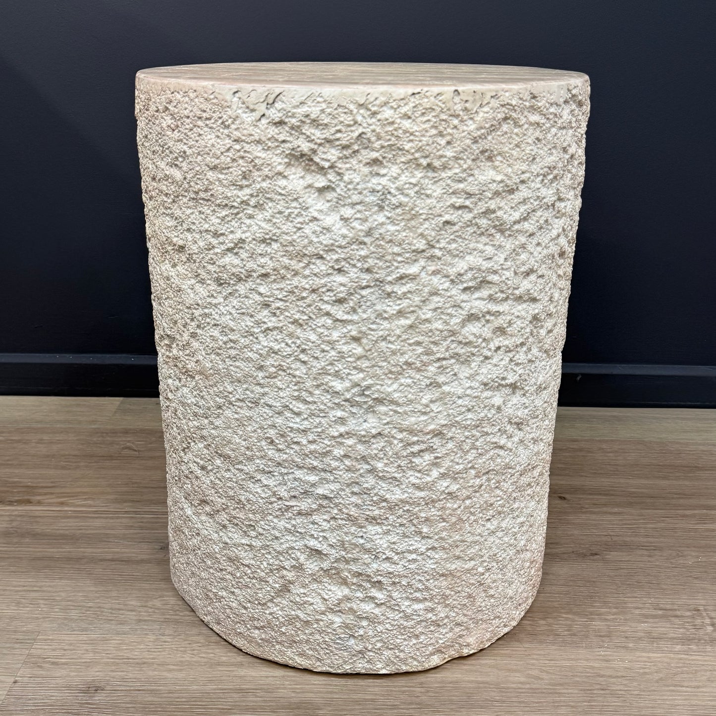 Kraft Lamp Table With Textured Side - Rydan Interiors