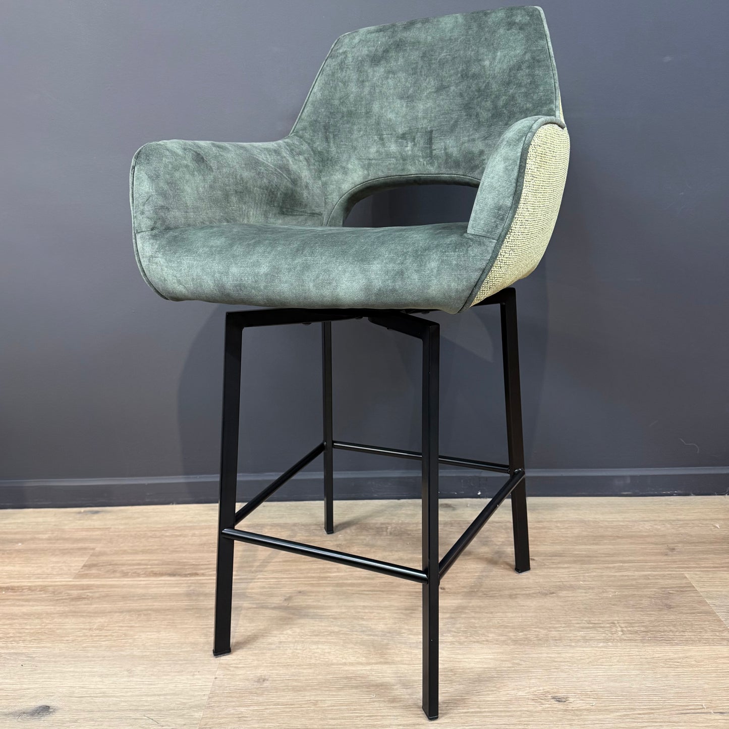 Grace Bar stool Swivel Base | Pack Of Two - Rydan Interiors