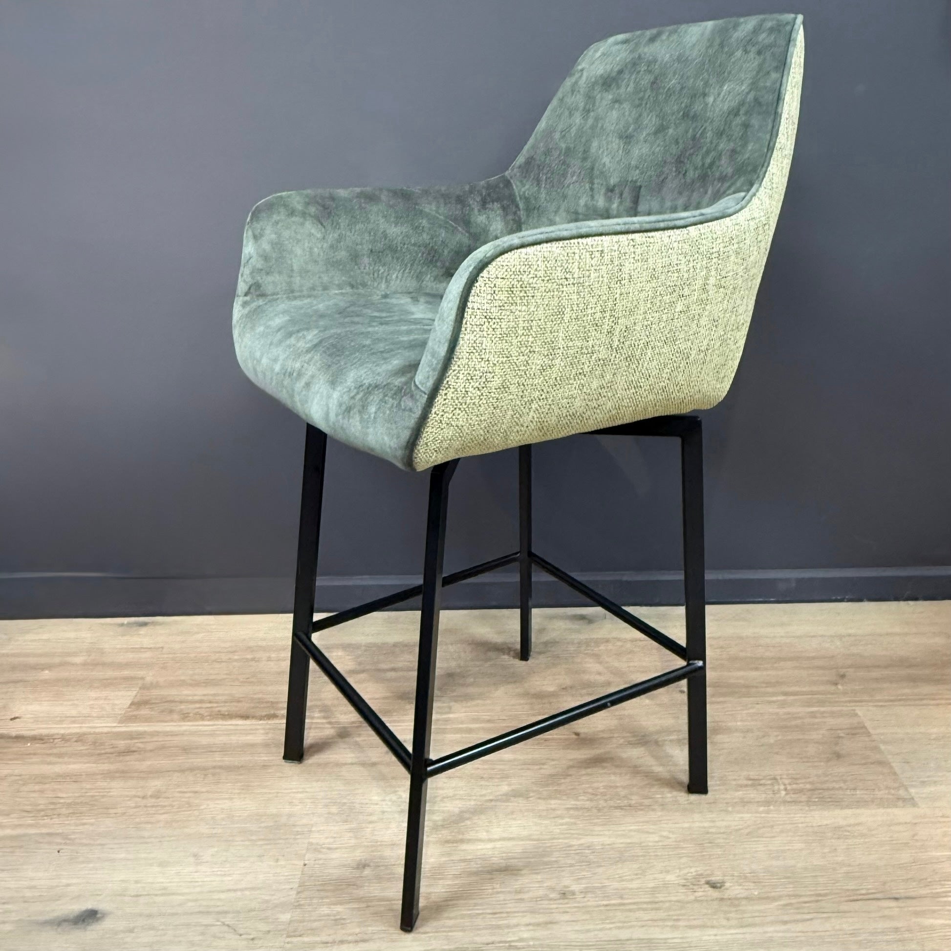 Grace Bar stool Swivel Base | Pack Of Two - Rydan Interiors