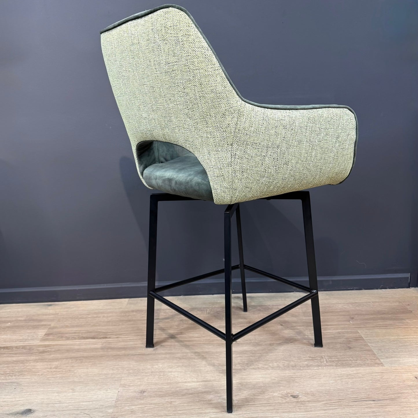 Grace Bar stool Swivel Base | Pack Of Two - Rydan Interiors
