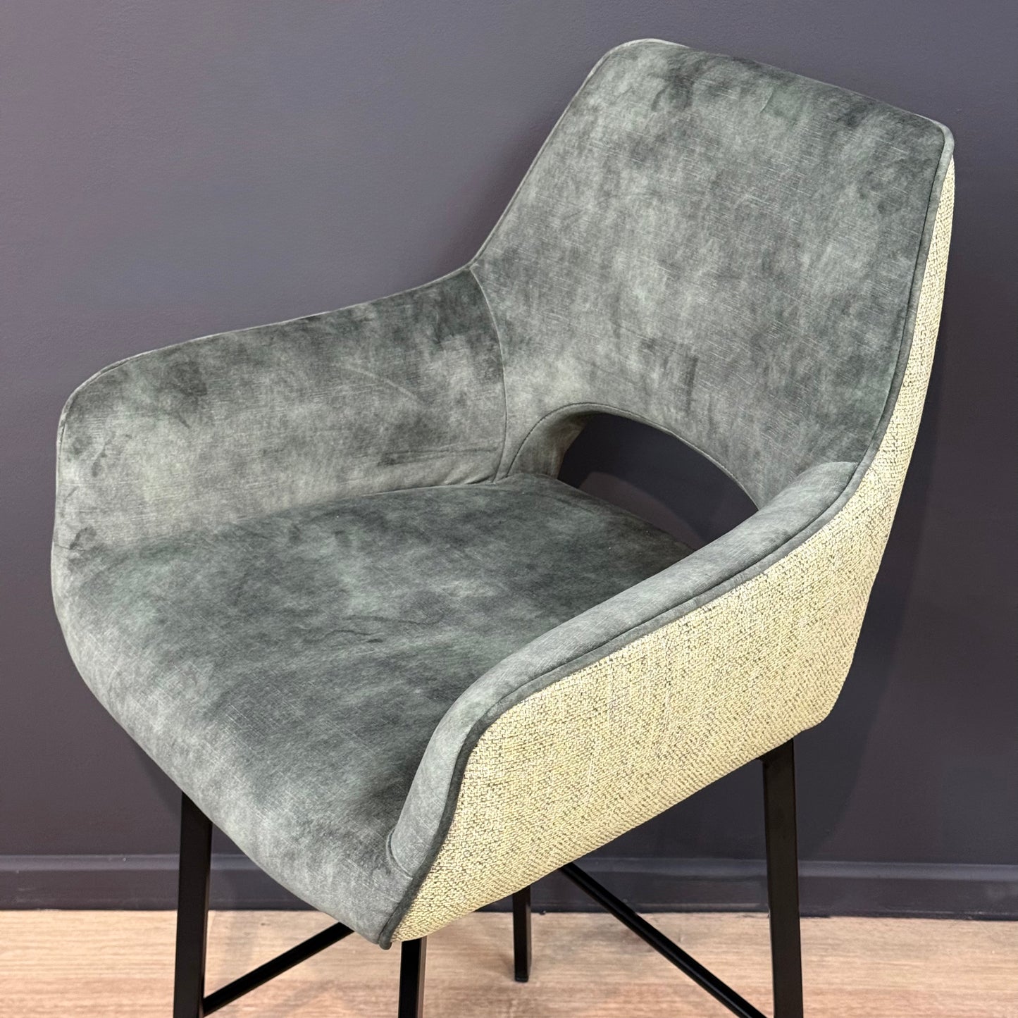 Grace Bar stool Swivel Base | Pack Of Two - Rydan Interiors
